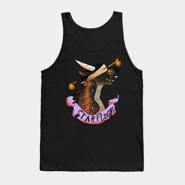 Wings of Fire Dragon! Starflight Sticker! Tank Top by Edgot